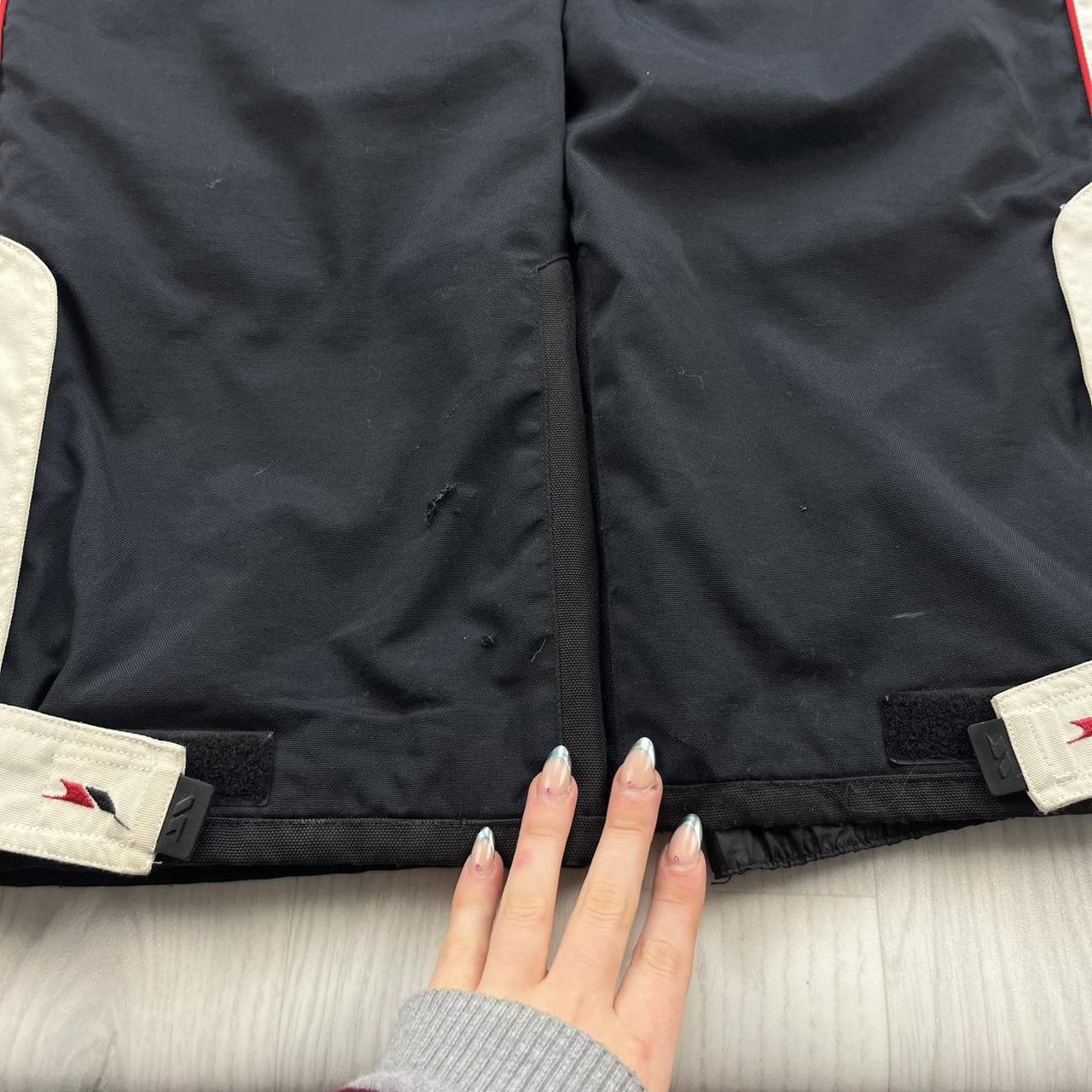 VINTAGE Y2K TRESPASS BAGGY SKI PANTS SALOPETTES BLACK