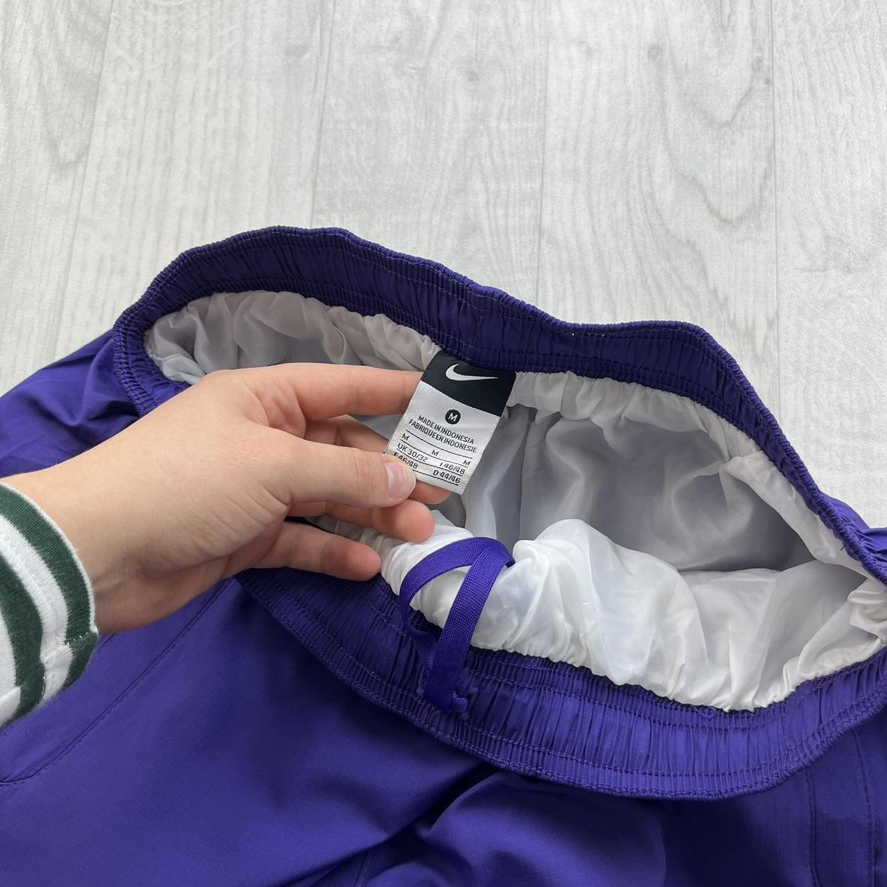 VINTAGE Y2K NIKE TECHNICAL WINDBREAKER SPORTY TRACKSUIT SET PURPLE