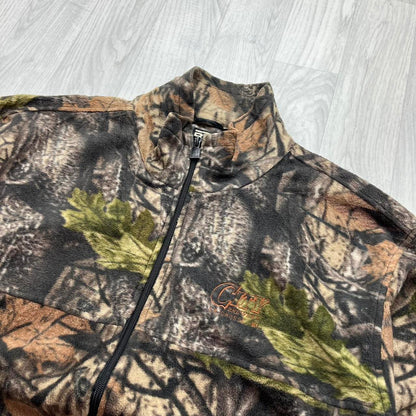 VINTAGE REALTREE ZIP UP TECHNICAL FLEECE JACKET CAMO