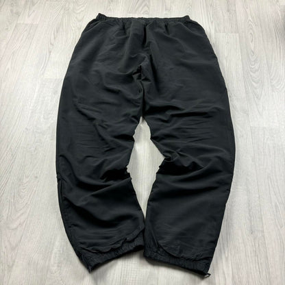 ADIDAS BAGGY TRACKSUIT BOTTOMS BLACK