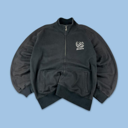 VINTAGE Y2K BILLABONG BOXY ZIP UP SWEATSHIRT BLACK