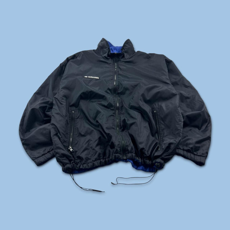 VINTAGE 90s COLUMBIA TECHNICAL PADDED JACKET BLACK