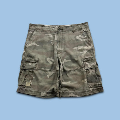 VINTAGE Y2K LEVIS BAGGY CAMO CARGO SHORTS