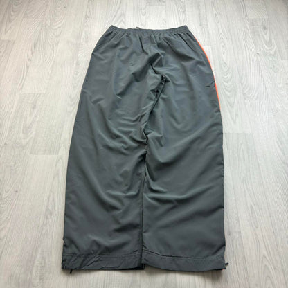 VINTAGE Y2K NIKE BAGGY TRACKSUIT BOTTOMS GREY