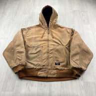 VINTAGE Y2K WALLS WORKWEAR BOMBER ACTIVE JACKET BEIGE
