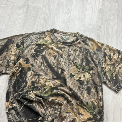 VINTAGE 90s MOSSY OAK REALTREE T SHIRT CAMO
