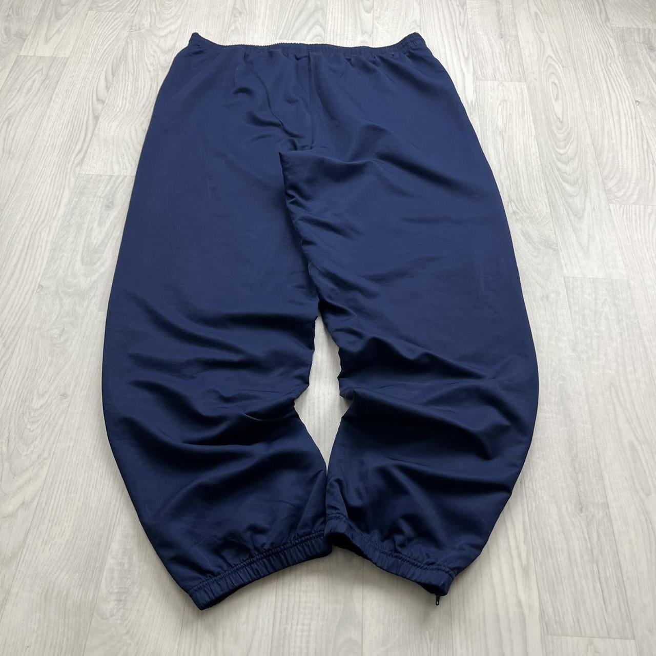 VINTAGE Y2K FILA BAGGY TRACKSUIT BOTTOMS NAVY