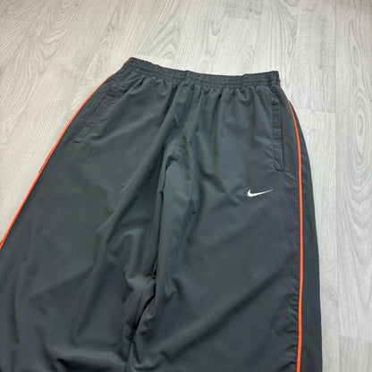 VINTAGE Y2K NIKE BAGGY TRACKSUIT BOTTOMS GREY