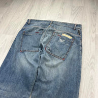 VINTAGE Y2K ARMANI BAGGY JEANS BLUE