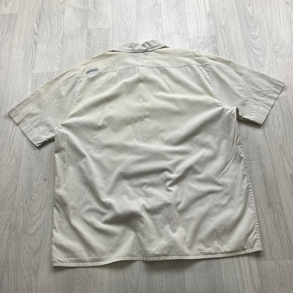 VINTAGE Y2K OXBOW SHORT SLEEVE SHIRT CREAM