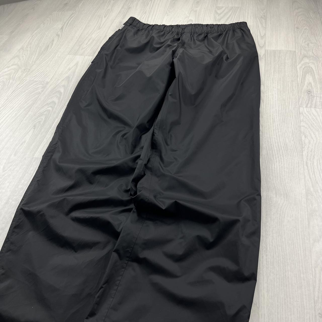 VINTAGE Y2K COLUMBIA BAGGY TRACKSUIT BOTTOMS BLACK