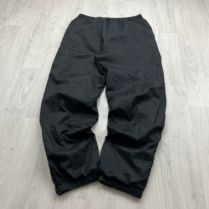 VINTAGE Y2K PUMA BAGGY TRACKSUIT BOTTOMS BLACK