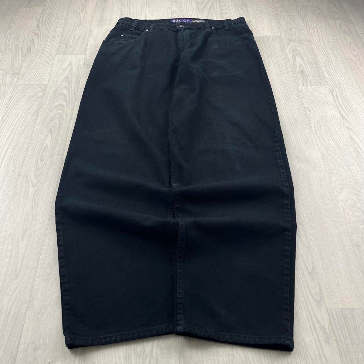 VINTAGE LEVIS SILVER TAB BAGGY JEANS BLACK