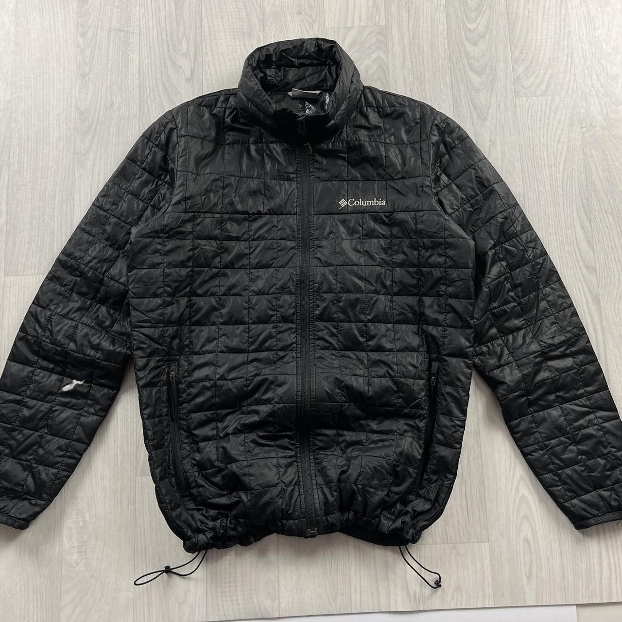 VINTAGE 00s COLUMBIA TECHNICAL PADDED JACKET BLACK