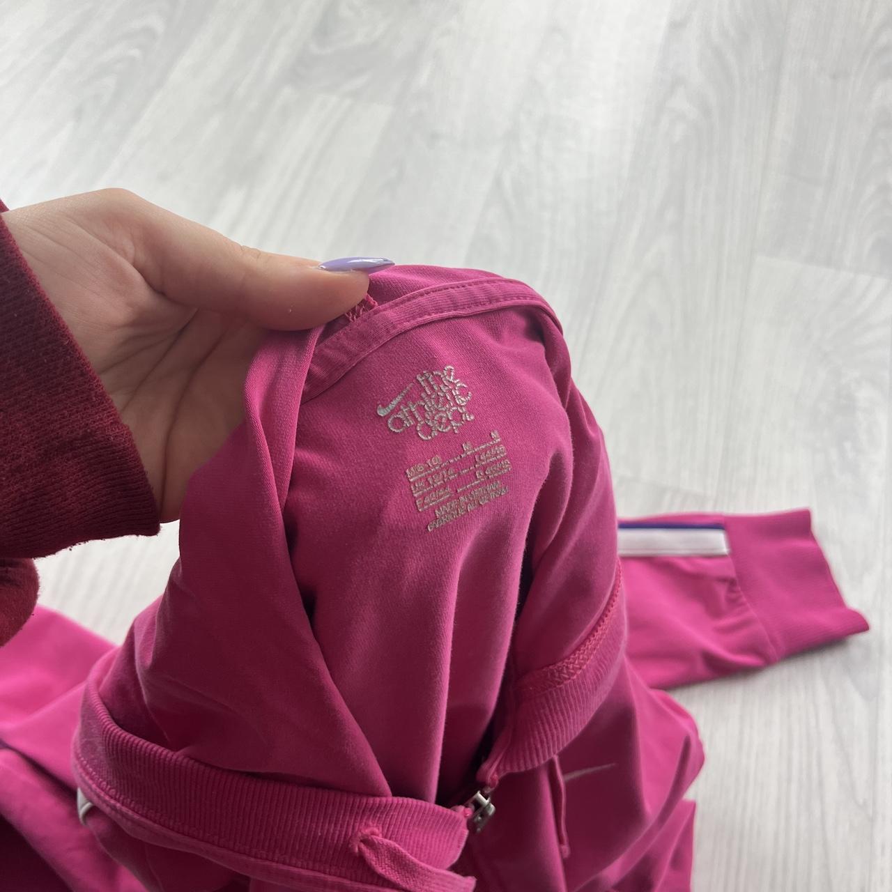 VINTAGE Y2K NIKE ZIP UP HOODIE PINK