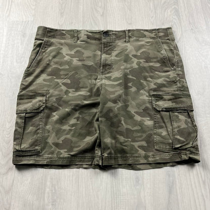 GEORGE BAGGY LOOSE CAMO SHORTS