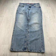 VINTAGE Y2K SOUTHERN MENSWEAR BAGGY JEANS BLUE