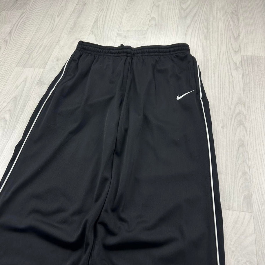 VINTAGE Y2K NIKE BAGGY TRACKSUIT BOTTOMS BLACK