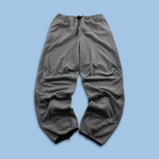 VINTAGE NAUTICA BAGGY FLEECE SWEATPANTS GREY