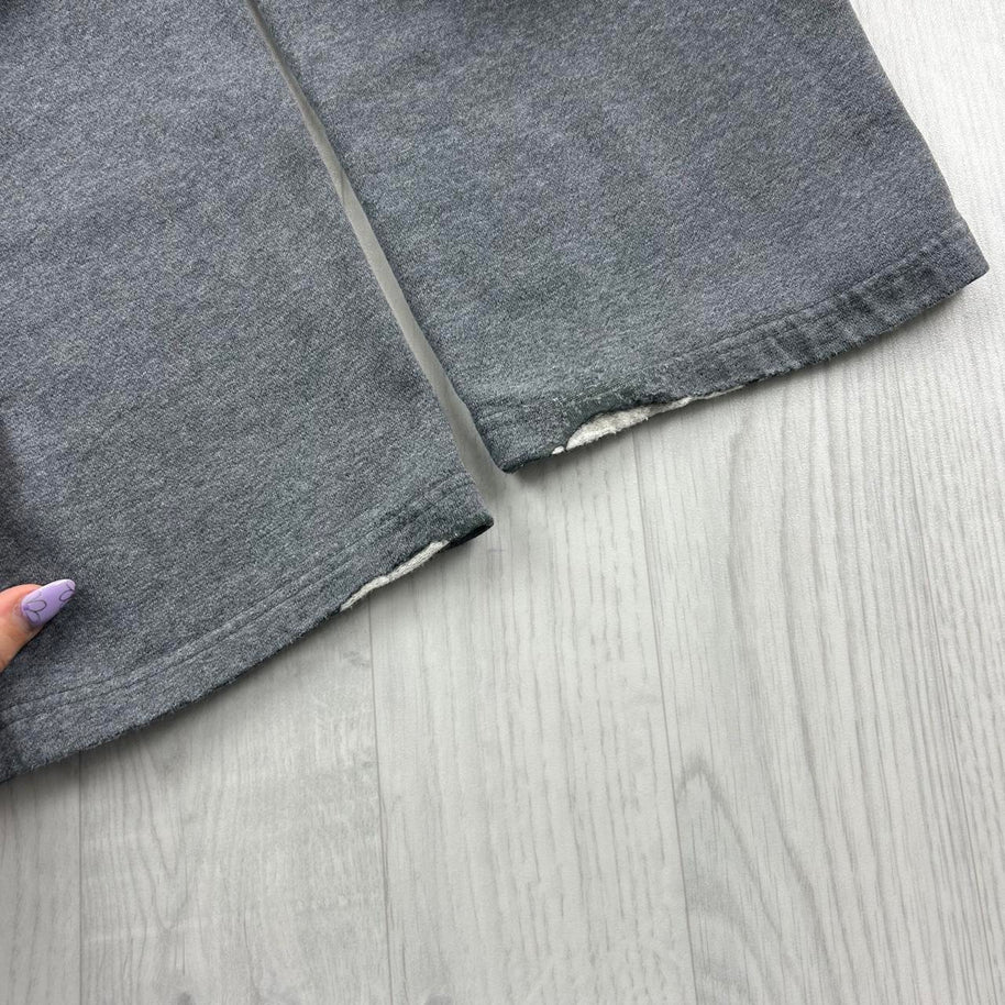 VINTAGE Y2K NIKE BAGGY COTTON SWEATPANTS GREY