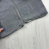 VINTAGE Y2K NIKE BAGGY COTTON SWEATPANTS GREY