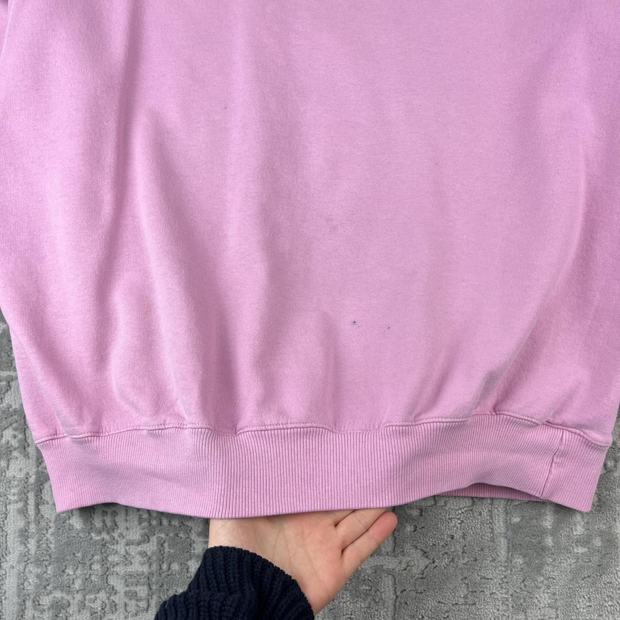 VINTAGE Y2K CHAMPION BOXY SWEATSHIRT BABY PINK