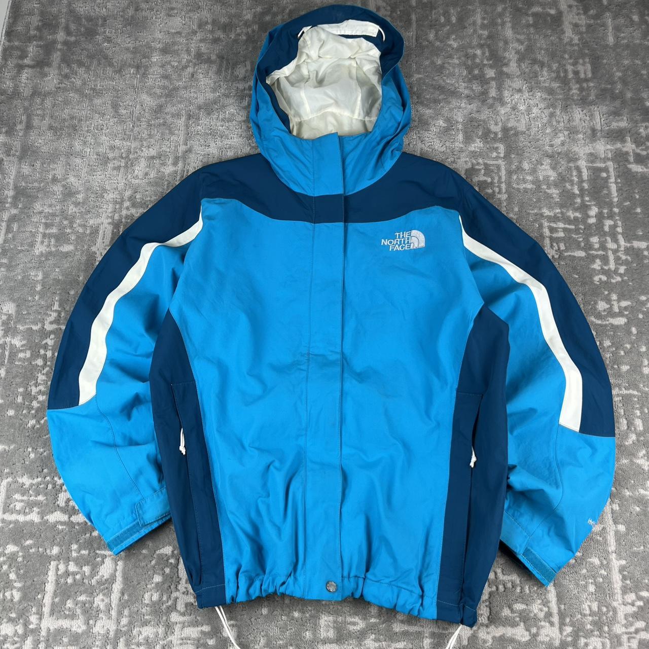 VINTAGE 00s THE NORTH FACE HYVENT TECHNICAL UTILITY JACKET BLUE