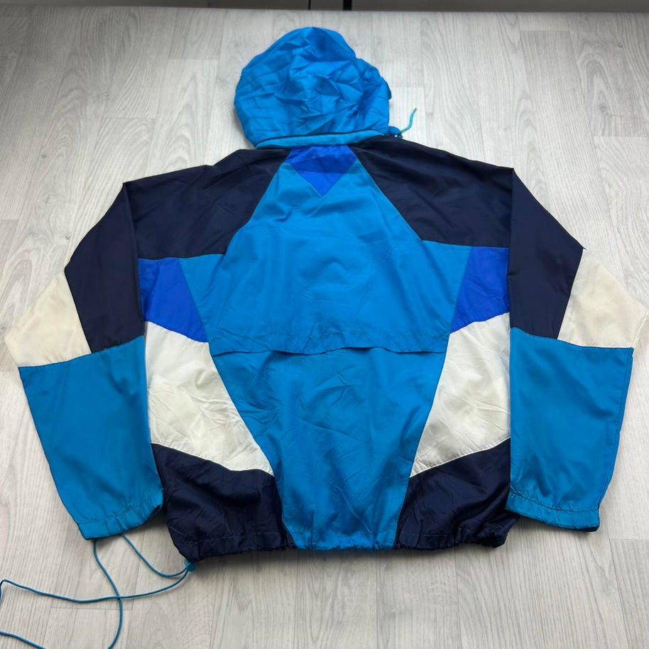 VINTAGE 90s NIKE WINDBREAKER SHELL JACKET BLUE