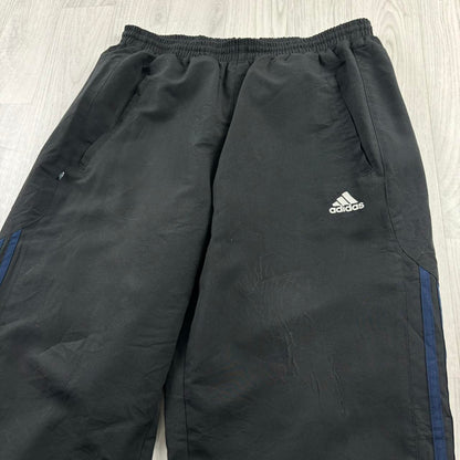 VINTAGE Y2K ADIDAS BAGGY TRACKSUIT BOTTOMS BLACK