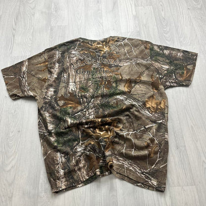 VINTAGE Y2K REALTREE T SHIRT CAMO