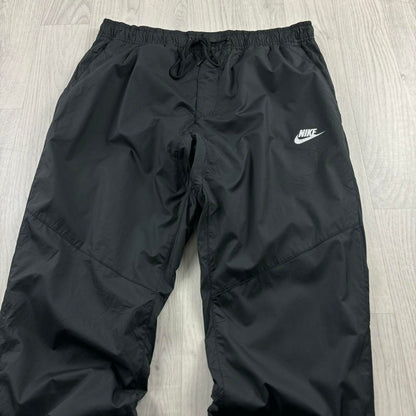 VINTAGE 00s NIKE BAGGY TRACKSUIT BOTTOMS BLACK