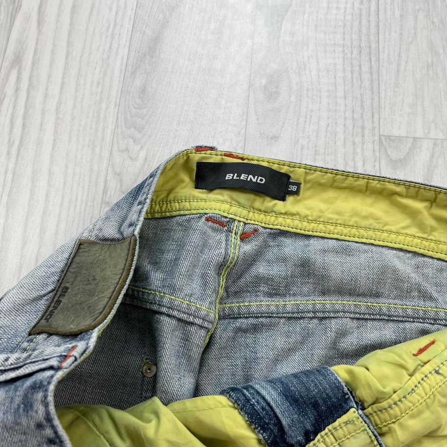 VINTAGE Y2K BLEND BAGGY JEANS BLUE