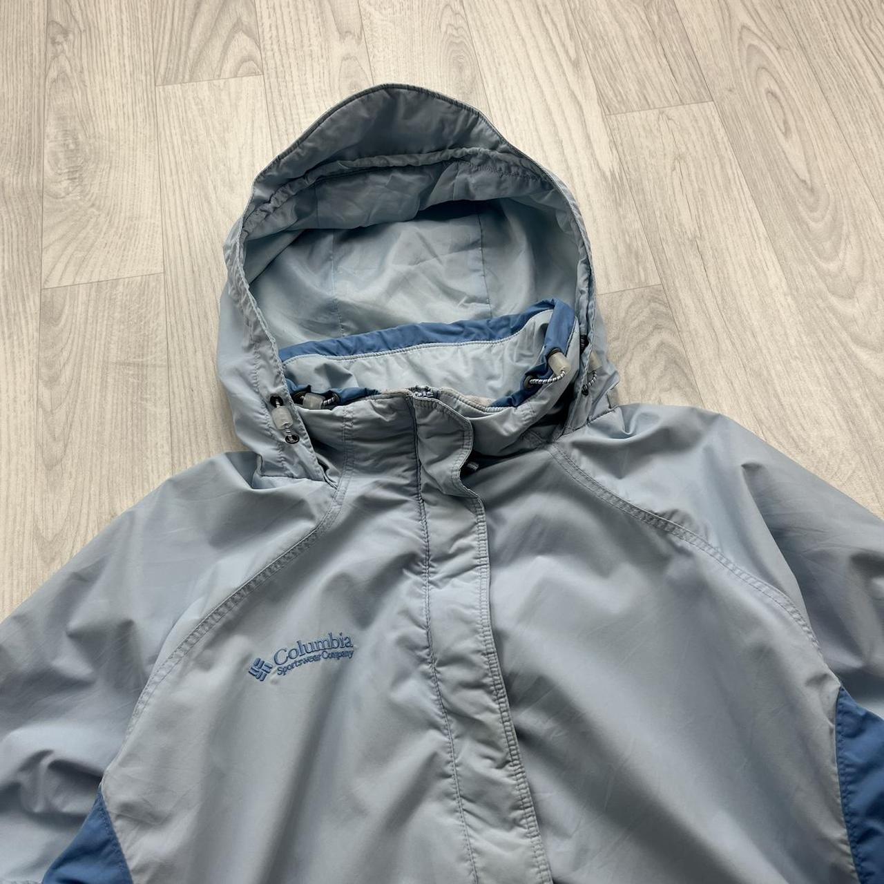VINTAGE 00s COLUMBIA TECHNICAL JACKET BABY BLUE