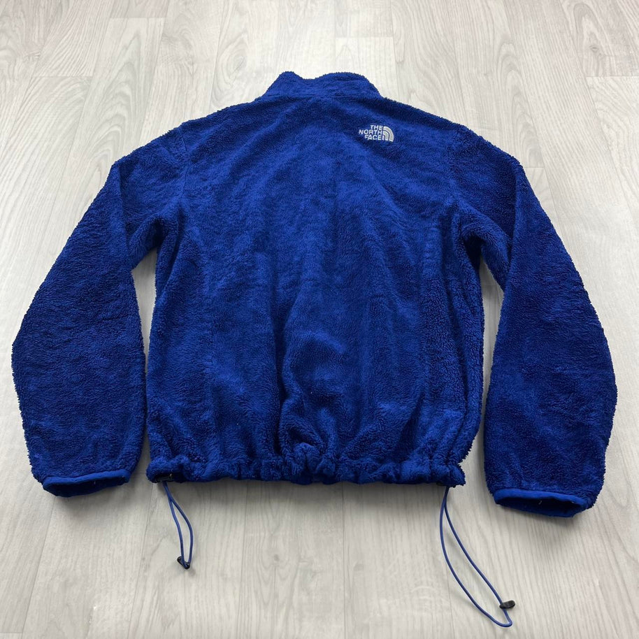 VINTAGE Y2K THE NORTH FACE FLEECE ZIP UP JACKET BLUE