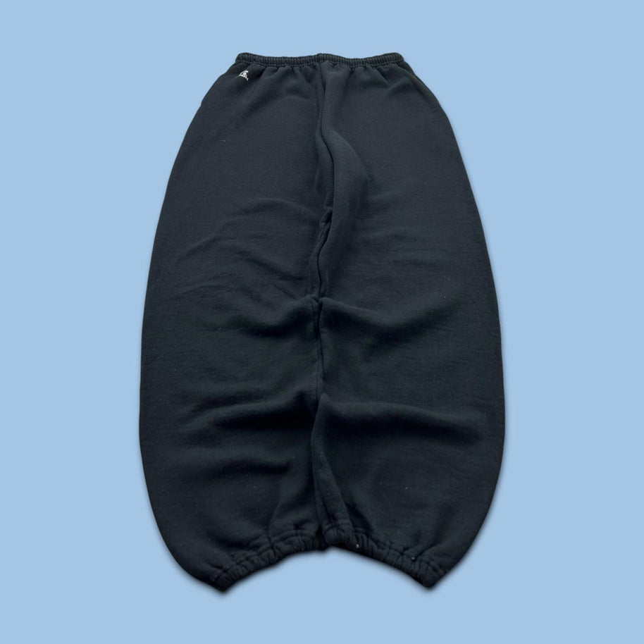 VINTAGE Y2K RUSSELL ATHLETIC BAGGY COTTON SWEATPANTS BLACK