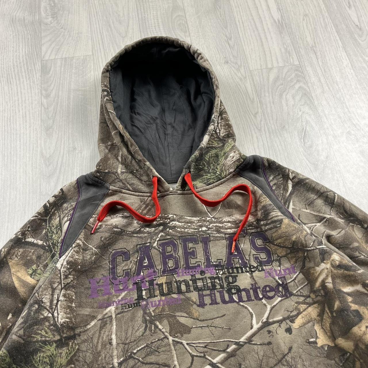 VINTAGE CABELAS REALTREE HOODIE CAMO