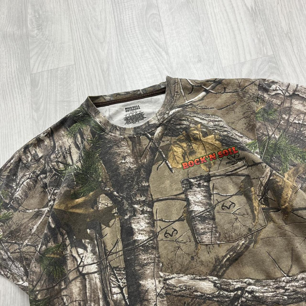 VINTAGE Y2K REALTREE T SHIRT CAMO