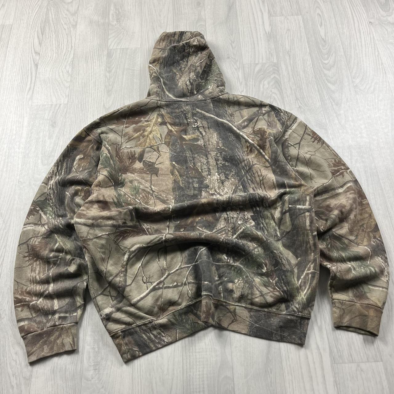 VINTAGE RUSSELL OUTDOORS REALTREE HOODIE CAMO