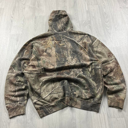 VINTAGE RUSSELL OUTDOORS REALTREE HOODIE CAMO