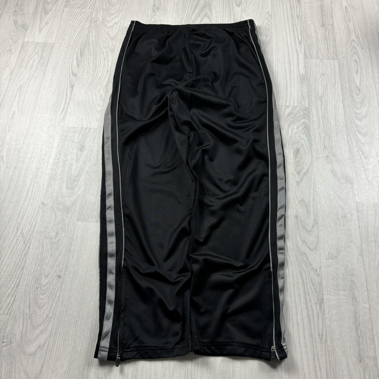 VINTAGE Y2K STARTER BAGGY TRACKSUIT BOTTOMS BLACK