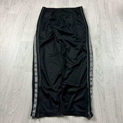 VINTAGE Y2K STARTER BAGGY TRACKSUIT BOTTOMS BLACK