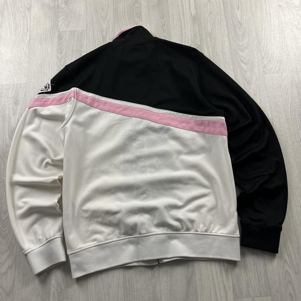 VINTAGE Y2K BILLABONG ZIP UP TRACK JACKET WHITE PINK