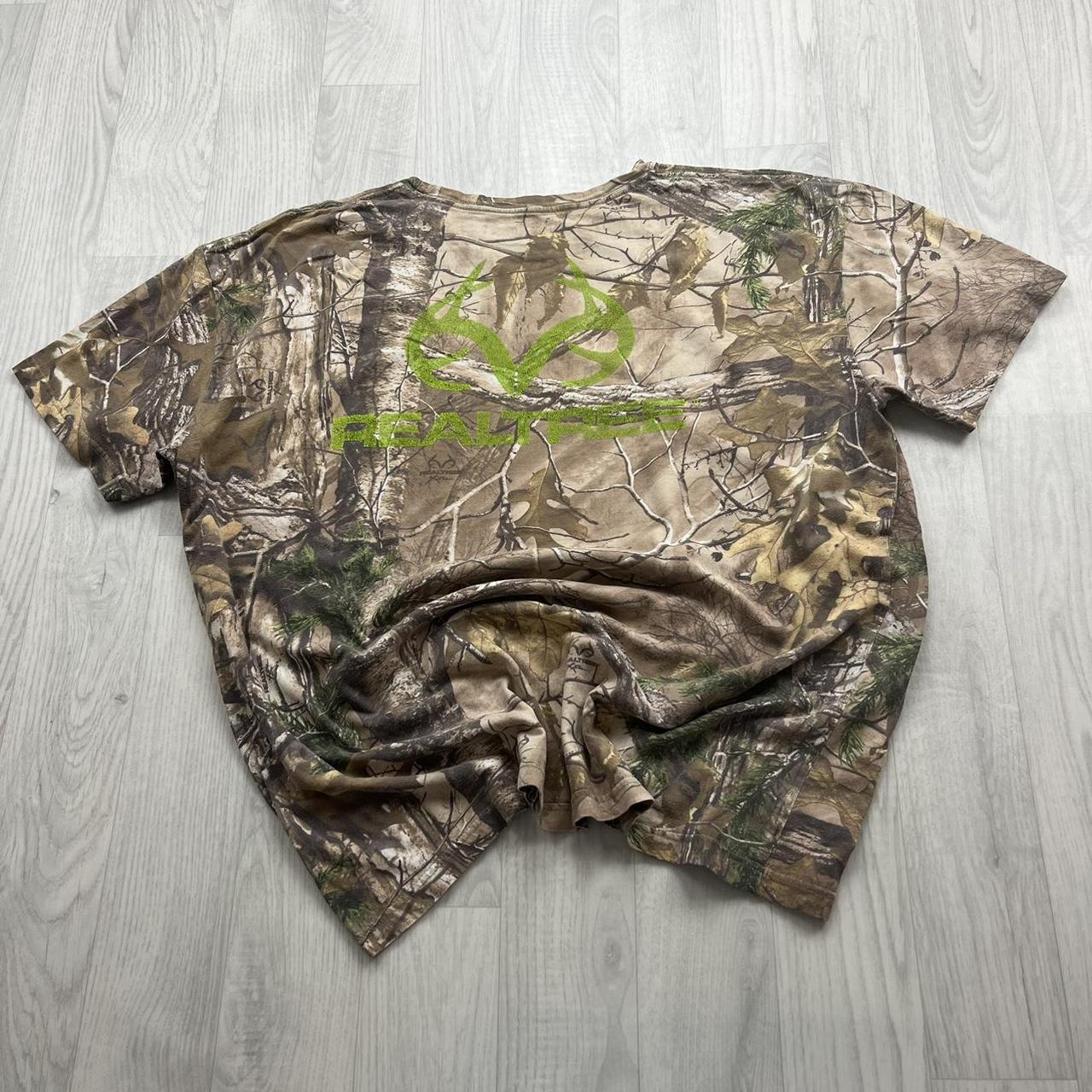 VINTAGE Y2K REALTREE T SHIRT CAMO
