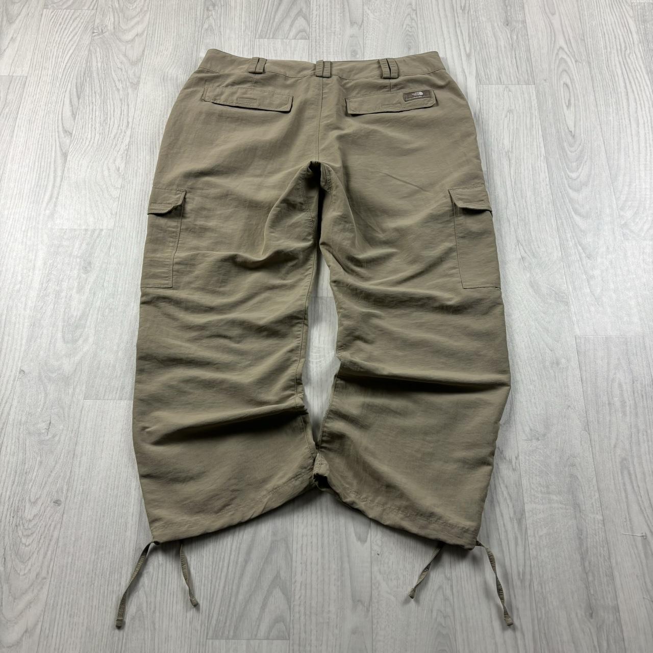 VINTAGE Y2K THE NORTH FACE UTILITY 3/4 TROUSERS BEIGE