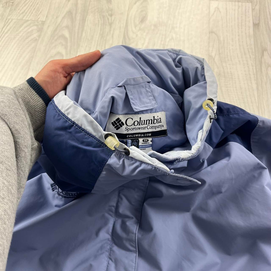 VINTAGE Y2K COLUMBIA TECHNICAL UTILITY SKI JACKET LILAC