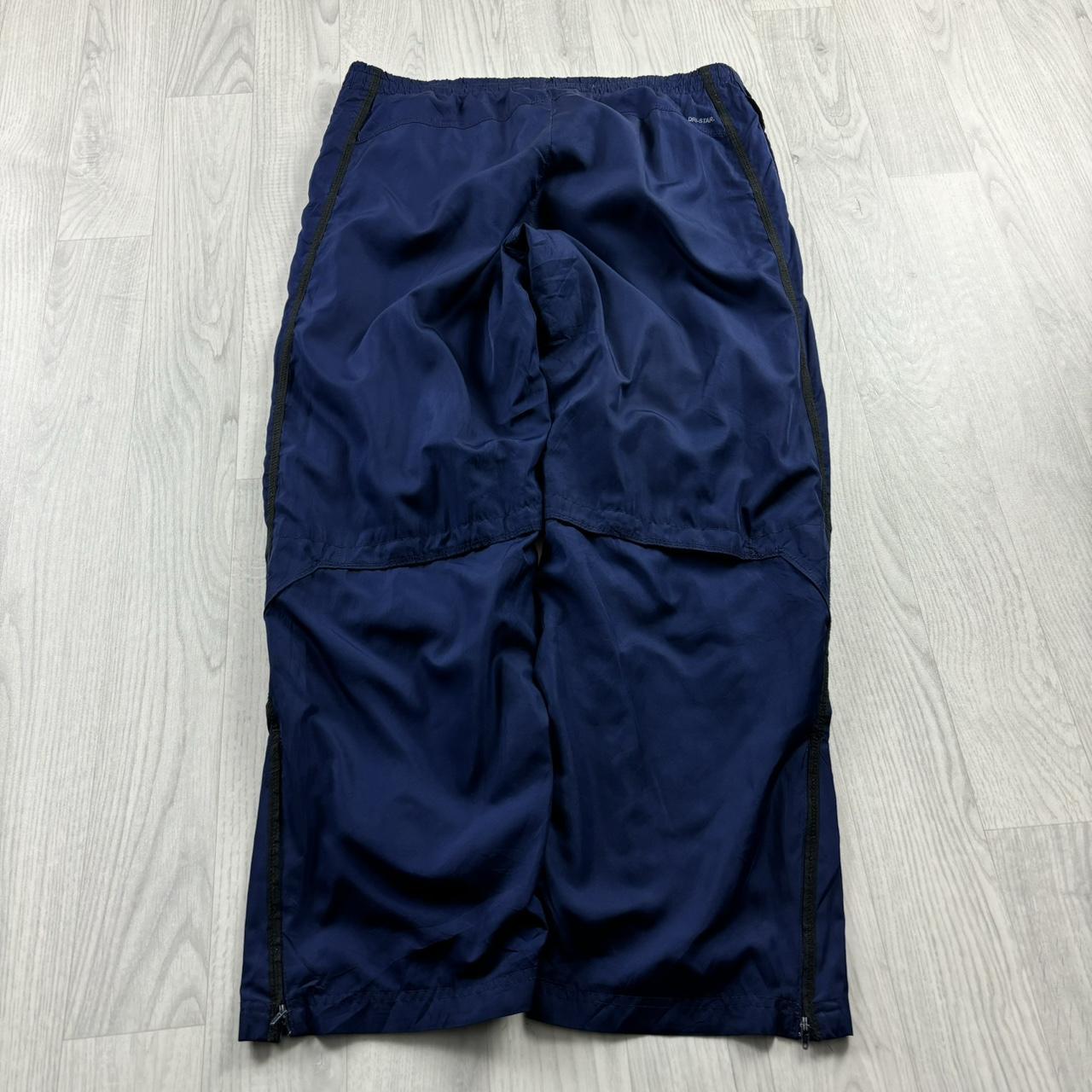 VINTAGE Y2K STARTER BAGGY TRACKSUIT BOTTOMS NAVY