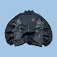 VINTAGE 00s JORDAN WINDBREAKER TRACK JACKET BLACK