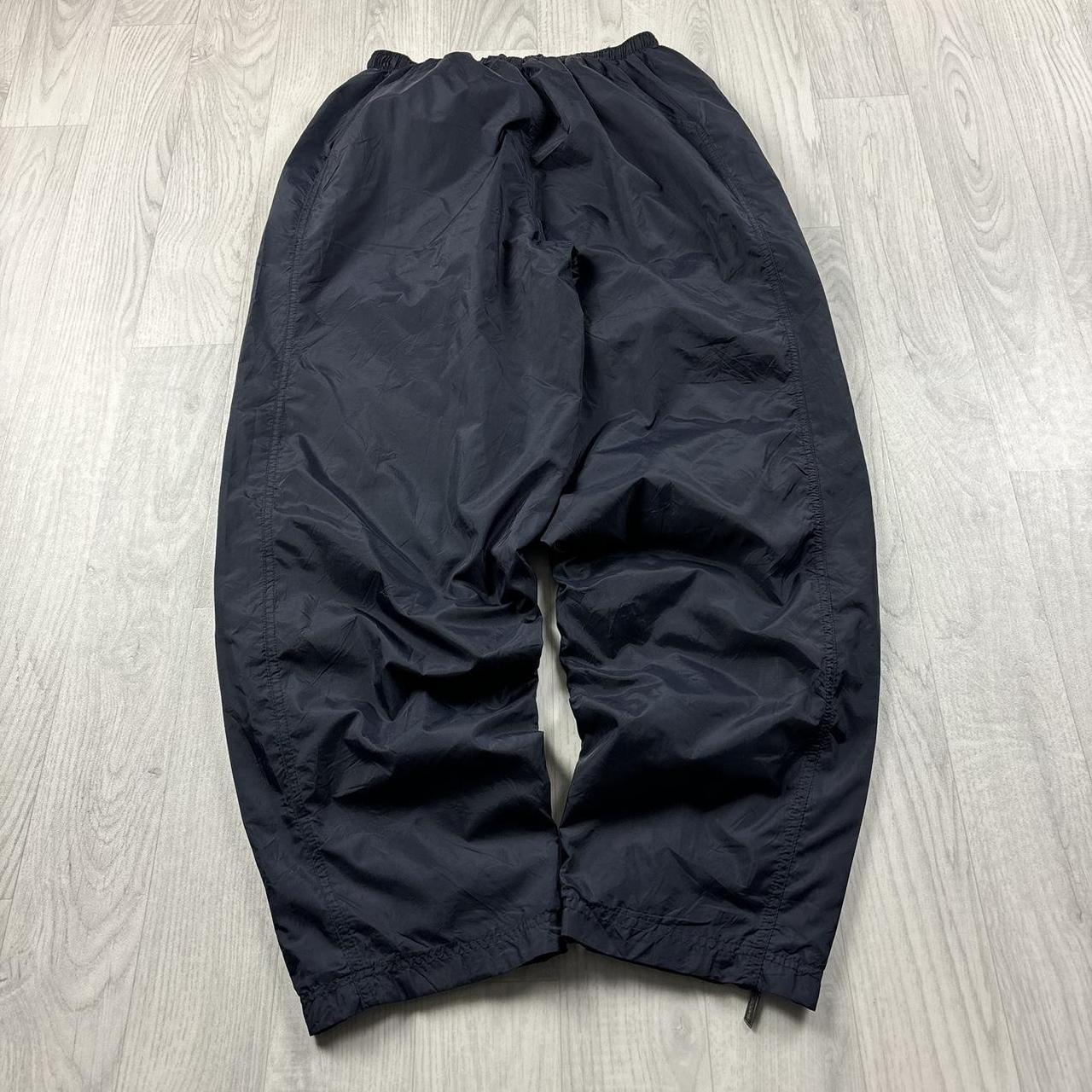 VINTAGE Y2K REEBOK BAGGY TRACKSUIT BOTTOMS NAVY