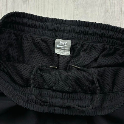 VINTAGE Y2K NIKE WIDE LEG BAGGY TRACKSUIT BOTTOMS BLACK