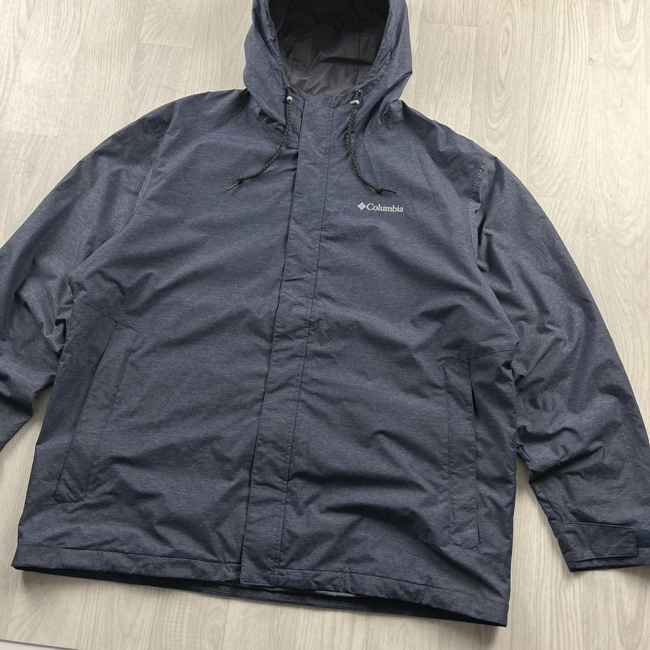 VINTAGE 00s COLUMBIA TECHNICAL LIGHTWEIGHT JACKET NAVY GREY